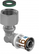 Uponor S-Press Plus Fém hollandis könyök 20x1/2” BM Uponor S-Press Plus Fém hollandis könyök 20x1/2” BM