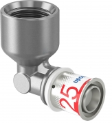 Uponor S-Press Plus Menetes fém könyök idom 25x3/4” BM Uponor S-Press Plus Menetes fém könyök idom 25x3/4” BM